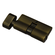 Cylinder Lock (LXK) - 60mm - Antique Br